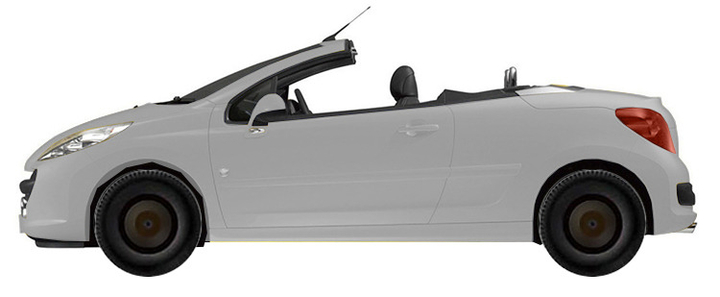 ���� PEUGEOT 207 WB Cabrio 1.6 HDi FAP (2007-2012)