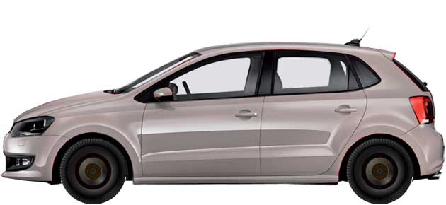 ���� VOLKSWAGEN Polo 6R1 Hatchback 5d 1.6 TDI (2009-2014)