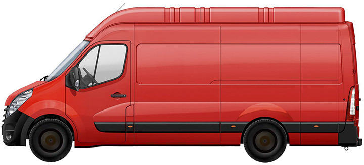 ���� OPEL Movano X62 Furgon 2.3 CDTI RWD 6 отв. (2010-2016)