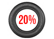 ������ 20% �� ������ ����������� � ��������