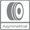Asymmetrical