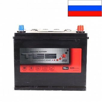 ���� ������������ TES (JIS) 6CT 70Ah R+ 620A EN 258x175x220 ��. ��. ����