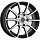����������� ���� ����� Cross Street Y1010 6,5x15 5x100 ET38 DIA57.1 BKF "�������"