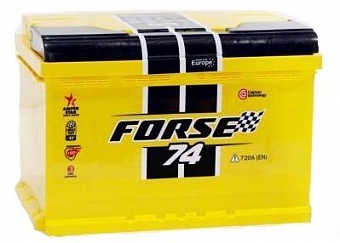 ���� ������������ FORSE STANDARD 6CT 74Ah R+ 720A EN 276x175x190