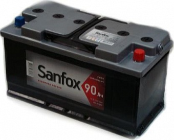���� ������������ SANFOX Blue Dynamic EFB 6CT 90Ah L+ 680A EN 377x175x190
