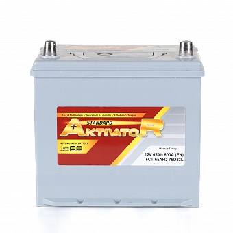 ���� ������������ AKTIVATOR Standard 6CT 65Ah R+ 600A EN 235x178x220 ��. ��. D23