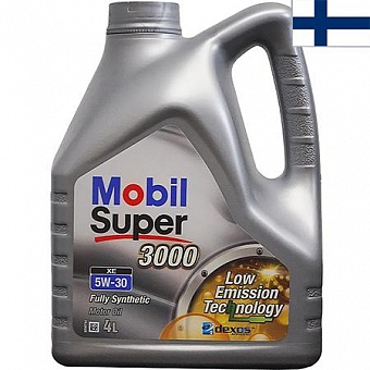 ����� �������� ��������� Mobil SUPER 3000 XE 5W-30, 4�