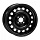 ����������� ���� ����� TREBL 6445T 6x15 4x100 ET39 DIA56.6 Black Opel