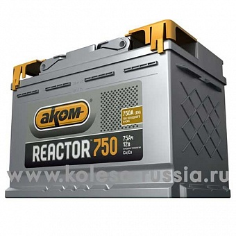 ���� ������������ REACTOR Truck Power-Block 6CT 75Ah R+ 750A EN 280x176x190