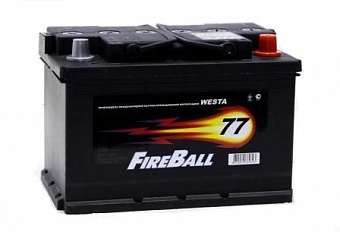���� ������������ FIREBALL STANDARD 6CT 77Ah L+ 615A EN 276x175x190