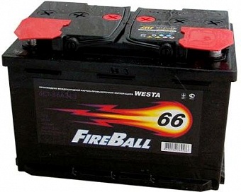 ���� ������������ FIREBALL STANDARD 6CT 66Ah R+ 520A EN 276x175x190