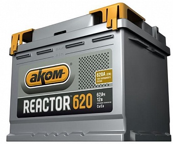 ���� ������������ REACTOR Truck Power-Block 6CT 62Ah L+ 620A EN 250x178x190