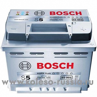 ���� ������������ BOSCH SILVER (S5) 6CT 85Ah R+ 800A EN 315x175x190 (585 400 080)