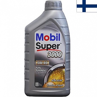 ����� �������� ��������� Mobil SUPER 3000 X1 5W-40, 1�