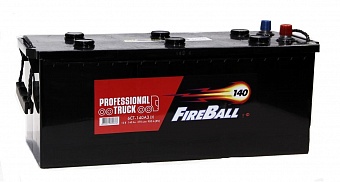 ���� ������������ FIREBALL STANDARD 6CT 140Ah R+ 900A EN 513x189x217