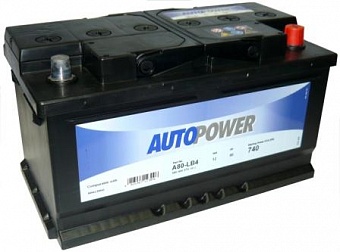 ���� ������������ AVTOPOWER AUTOMOTIVE 6CT 80Ah R+ 740A EN 353x175x175