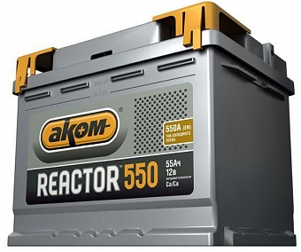 ���� ������������ REACTOR Truck Power-Block 6CT 55Ah R+ 550A EN 250x178x190