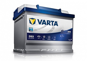 ���� ������������ VARTA Blue Dynamic EFB 6CT 60Ah R+ 640A EN 242x175x190 (560 500 064)
