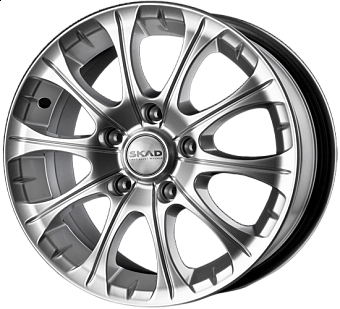 ���� ����� SKAD ������� 6x15 4x114,3 ET45 DIA67.1 ������-�����