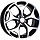 ����������� ���� ����� Top Driver SB22 Subaru 7x17 5x100 ET48 DIA56.1 BKF Subaru