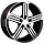 ����������� ���� ����� Top Driver VW177 Volkswagen 6,5x16 5x112 ET33 DIA57.1 BKF Volkswagen