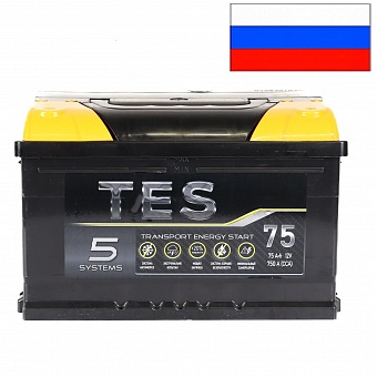 ���� ������������ TES 6CT 75Ah R+ 750A EN 277x175x175 ��. ��. LB3