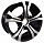 ����������� ���� ����� NZ SH529 6x14 4x98 ET38 DIA58.6 BKF