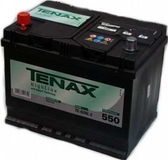 ���� ������������ TENAX HIGH 6CT 68Ah L+ 550A EN 261x175x220