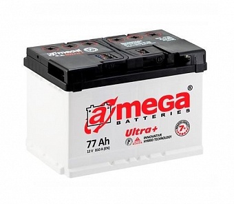���� ������������ A-MEGA Ultra+ 6CT 77Ah L+ 810A EN 277x175x190