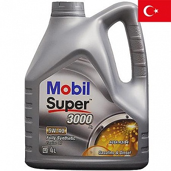 ����� �������� ��������� Mobil SUPER 3000 X1 5W-40 GSP, 4�