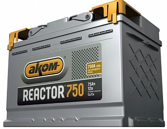 ���� ������������ REACTOR Truck Power-Block 6CT 75Ah L+ 750A EN 280x176x190