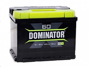 ���� ������������ DOMINATOR MAXX 6CT 60Ah R+ 540A EN 242x175x190