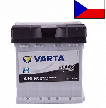 ���� ������������ VARTA Black Dynamic 6CT 40Ah R+ 340A EN 190x175x175 ��. ��. L1 "�������" (540 406 034)